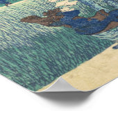 駿河北斎浮世絵の絵尻日本の ポスター (角)