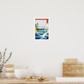 駿河海1858年 ポスター (キッチン)