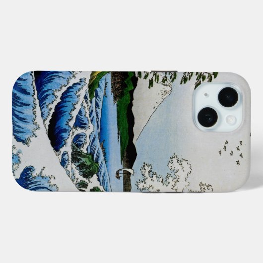 駿河海1858年 Case-Mate iPhoneケース (裏面 (横))