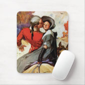 騎乗の愛好家 マウスパッド (マウス)