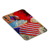 騎乗の旗手 マグネット (右側)