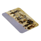 騎兵キャンプでクリスマスビーフを焙煎 マグネット (右側)