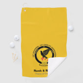 騎兵ゴルフタオル – Cav金ゴールド ゴルフタオル (インサイチュ)