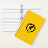 騎兵スパイラルノートブック – Cav金ゴールド ノートブック (内側)