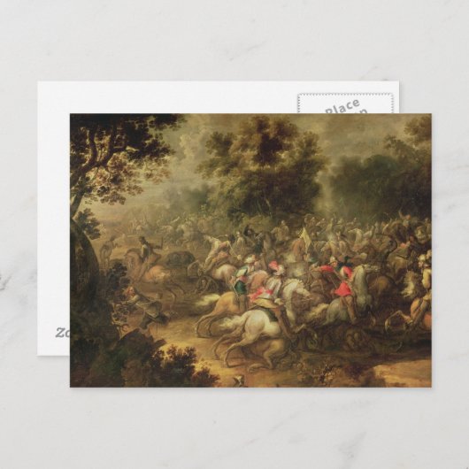 騎兵戦 ポストカード (正面/裏面)