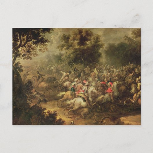 騎兵戦 ポストカード (正面)