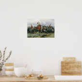 騎兵連隊の利用 ポスター (キッチン)