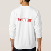 騎兵隊の偵察者の誇り高い親 スウェットシャツ (裏面)