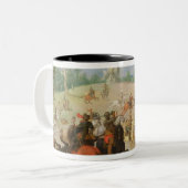 騎兵隊は戦います ツートーンマグカップ (正面左)