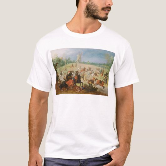 騎兵隊は戦います Tシャツ (正面)