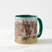 騎兵隊充満 マグカップ (正面右)