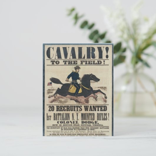 騎兵隊！ ポストカード (スタンド正面)