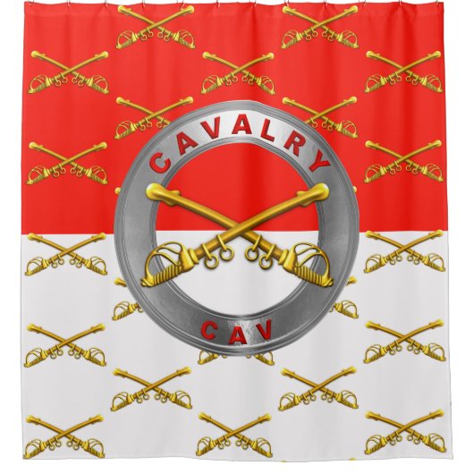 騎兵 シャワーカーテン (正面)