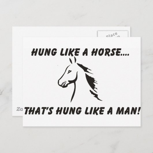 騎兵 ポストカード (正面/裏面)