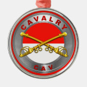 騎兵 メタルオーナメント (正面)