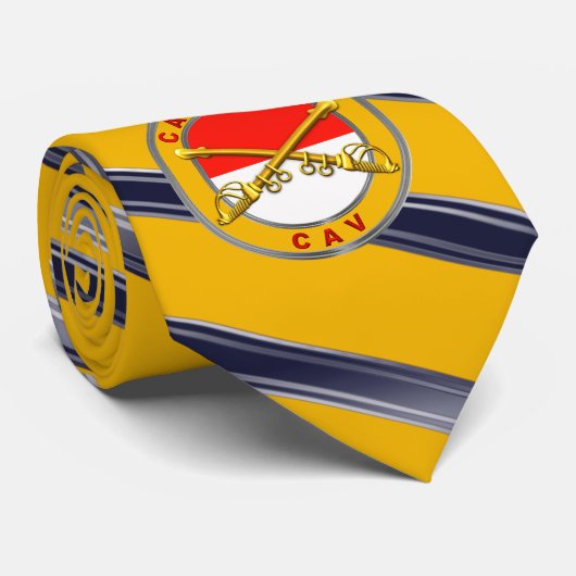 騎兵「CAVトルーパー」退役軍人  ネクタイ (ロール)