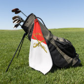 騎兵CAV ゴルフタオル (グリーン)