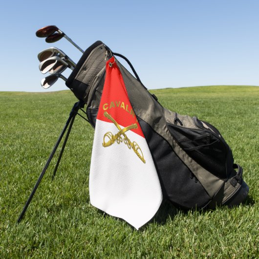 騎兵CAV ゴルフタオル (グリーン)