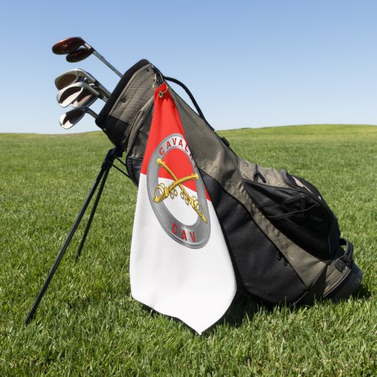 騎兵CAV ゴルフタオル (グリーン)