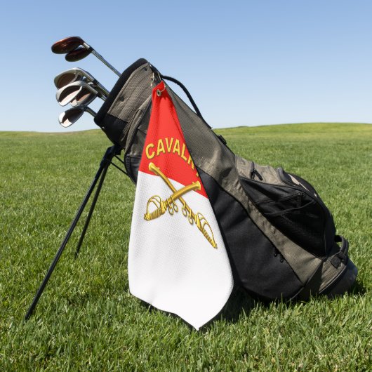 騎兵CAV ゴルフタオル (グリーン)