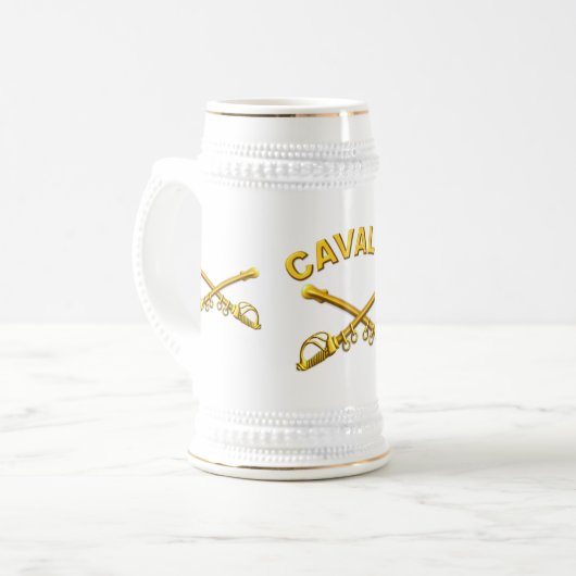 騎兵CAV ビールジョッキ (正面左)