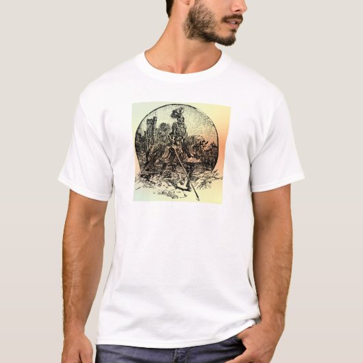 騎士がジュストに向けて Tシャツ (正面)
