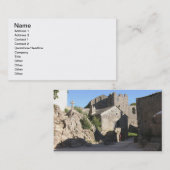 騎士が造る強化された教会の眺め 名刺 (正面/裏面)