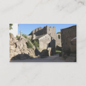 騎士が造る強化された教会の眺め 名刺 (裏面)