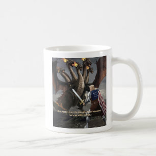 騎士がHYDRAのコーヒーマグと戦う コーヒーマグカップ