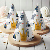 騎士とドラゴン | おとぎ話のキングクラウン パーティーハット