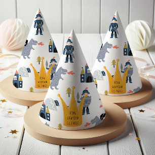 騎士とドラゴン   おとぎ話のキングクラウン パーティーハット