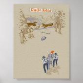 騎士とドラゴン ポスター (正面)