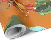 騎士とドラゴン ラッピングペーパー (ロールコーナー)