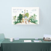 騎士とドラゴン |中世王室の誕生日 横断幕 (トレードショー)