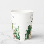 騎士とドラゴン |中世王室の誕生日 紙コップ (右)