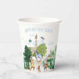 騎士とドラゴン |中世王室の誕生日 紙コップ