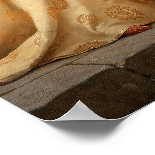 騎士と婦人 ポスター (角)