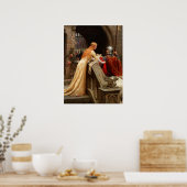 騎士と婦人 ポスター (キッチン)