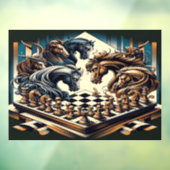 騎士のゲーム – チェスはファンタジーを満たす ウィンドウサイン (シート3)