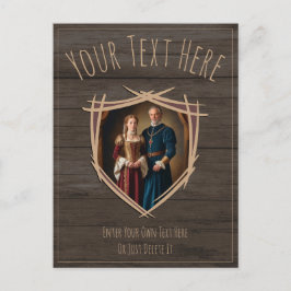 騎士のコート中世の古いファッションドヴィンテージ ポストカード