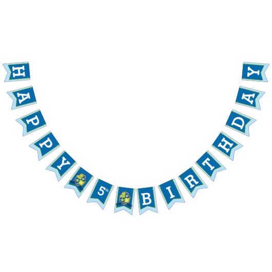 騎士の中世ハッピーバースデー5番目のバンティング旗 バンティングフラッグ (全)