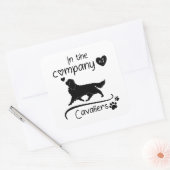 騎士の仲間で スクエアシール (封筒)