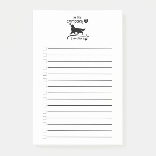 騎士の仲間で ポストイット (正面)