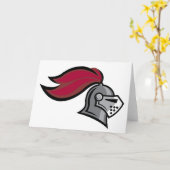 騎士の兜 カード (黄色い花)