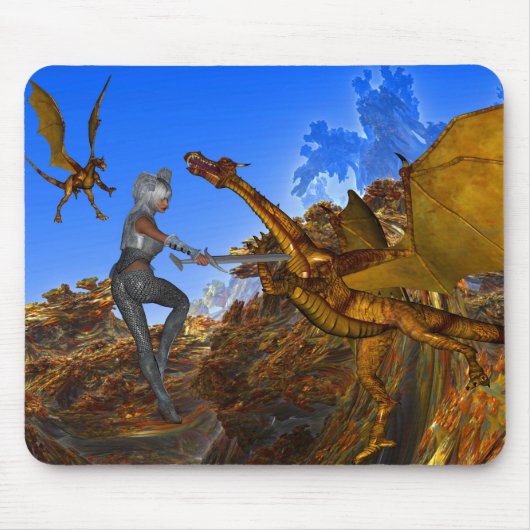 騎士の冒険 マウスパッド (正面)