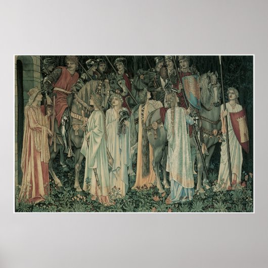 騎士の出発 ポスター (正面)