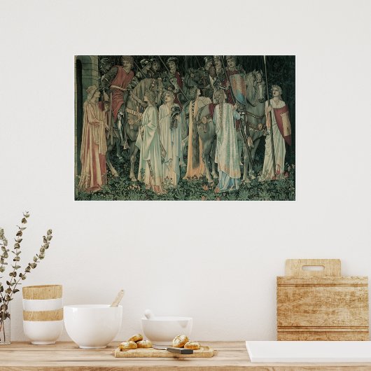 騎士の出発 ポスター (キッチン)