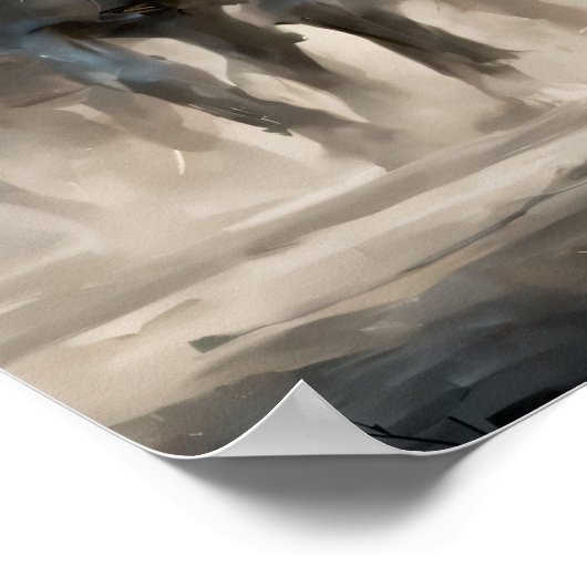 騎士の到着 ポスター (角)