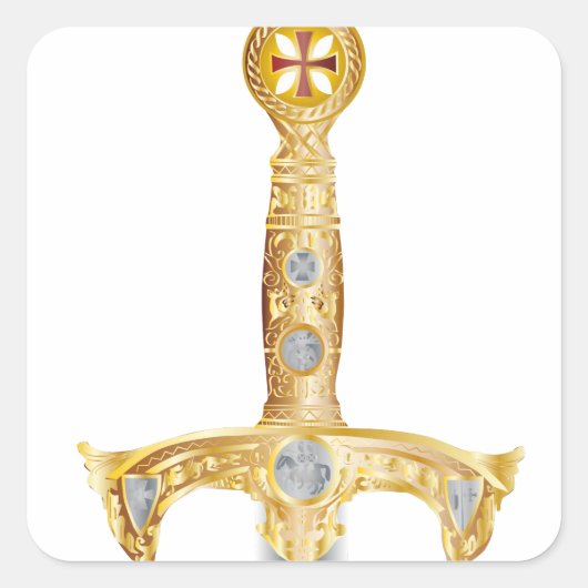 騎士の剣 スクエアシール (正面)