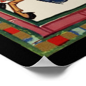 騎士の城の嵐14世紀 ポスター (角)